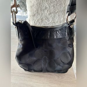 Coach Signature Vintage Hobo Bag - Gem